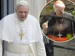 Anthony Hopkins seen in character for first time with Jonathan Pryce on set of Netflix's The Pope