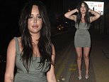 Charlotte Crosby looks worse for wear as she displays her curves in thigh-skimming dress