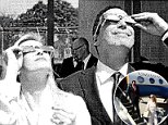 Treasury Secretary Steven Mnuchin pictured enjoying eclipse during taxpayer $26,000 Fort Knox trip