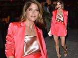 Selma Blair shows off her legs in minuscule shorts and stilettos at glitzy restaurant opening