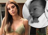NZ bikini model Bailey Scarlett, 20, welcomes her baby son Riley Arlo