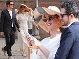 Katy Perry takes selfies with beau Orlando Bloom at the Colosseum on romantic Rome break