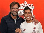 Liverpool tie down Roberto Firmino on a five-year deal