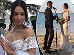 Shanina Shaik shares first picture of her wedding with DJ Ruckus