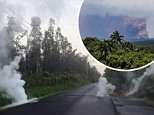 Fresh eruptions in Hawaii day after volcano spewed lava and forced 1500 people from their homes 