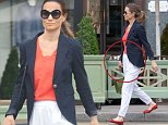 First sign of Pippa Middleton's bump? Duchess of Cambridge's pregnant sister wears loose clothes