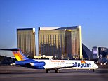 Allegiant airlines flight delayed after 'intoxicated man tried to flush a demonstration life jacket'