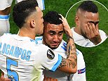 Dimitri Payet left in tears after injury forces him out of Europa League