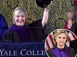Hillary Clinton serves as Yale University's keynote commencement speaker