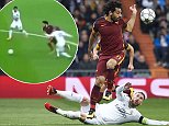 Liverpool star Mohamed Salah runs rings around Real Madrid defence