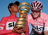 Chris Froome wins Giro d'Italia to complete Grand Tour treble