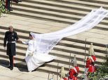 Markle's bridal gown work of Givenchy's Clare Waight…