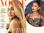 Ariana Grande for UK Vogue: Singer's 'natural' cover look praised