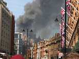 Knightsbridge fire engulfs London's Mandarin Oriental Hotel