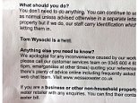 Tom Wysocki is a t**T! Dozens of customers were baffled to receive letter from Wessex Water