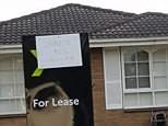 Racist sign placed over a real estate sign leaving locals ‘disgusted’