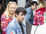 Joe Jonas and fiancée Sophie Turner looked rock chic while shopping in Sydney