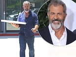 Mel Gibson, 62, looks casually cool in jeans and sneakers as he goes on a pizza run in Malibu