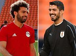 Salah vs Suarez: Sportsmail compares strikers before Egypt vs Uruguay