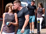 Danielle Lloyd puts on a loved-up display with fiancé Michael O'Neill