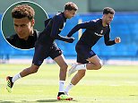 Dele Alli trains alone as England put finishing touches on preparations for World Cup clash