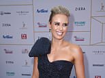 Logie Awards 2018: Sylvia Jeffreys dons a blue sequinned bustier gown on the red carpet