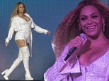 Beyonce puts on sexy display in Milan as she continues On The Run II World Tour with husband Jay-Z