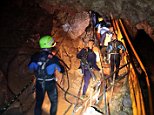 18 divers enter Thai cave as deadline looms to save trapped soccer team