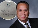 Black businessman discovers note reading 'You're a N****r'