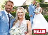 Camilla Kerslake and Chris Robshaw tie the knot during romantic ceremony in France