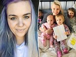 Krechelle Carter, 28, with six children under the age of seven reveals the nasty comments