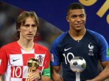 Luka Modric wins Golden Ball prize as he voted best player at World Cup