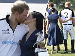 Meghan Markle cheers on Prince Harry in the Sentebale Polo Cup