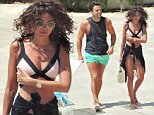 Michelle Keegan sizzles in a bikini with husband Mark Wright in Spain