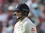 BUMBLE AT THE TEST: Joe Root's sloppy run out got England into a pickle