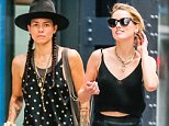 Amber Heard meets up with ex-girlfriend Tasya van Ree in New York