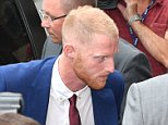 England cricket star Ben Stokes arrives at court for start of his trial
