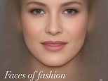 Cool photo composites reveal the 'average face' of Vogue cover models