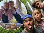 David Beckham puts on giddy display with Harper and Romeo in Bali