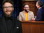 Seth Rogen reveals he pinned his pants back together after wardrobe malfunction at the Golden Globes