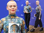 Rose McGowan seen for first time since confirming Rain Dove romance