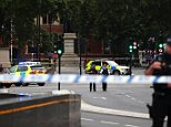 Westminster crash LIVE: Car ‘hits pedestrians and smashes into security barriers’