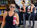 Lauren Goodger heads to the gym after admitting 'heartbreak has helped' her weight-loss