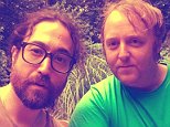 John Lennon and Paul McCartney's sons 'Come Together' for rare selfie and look EXACTLY like dads