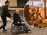 Shock footage emerges of Jimmy Barnes, 62, falling off stage during a gig