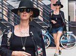 Nicky Hilton flaunts slender stems as she dons boho chic ensemble for day of shopping in New York