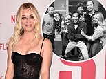 Kaley Cuoco says she's 'drowning in tears' at news The Big Bang Theory is canceled after 12 seasons