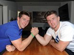 Brothers in arms: Identical twins Tom and Ben Curry in hurry to take Sale to the top