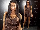 Jessica Wright turns heads in a satin mini dress and towering heels as she enjoys a girls' night out
