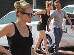 Matt Bellamy, 40, and fiancee Elle Evans, 28, put on a loved-up display as they enjoy date in Malibu